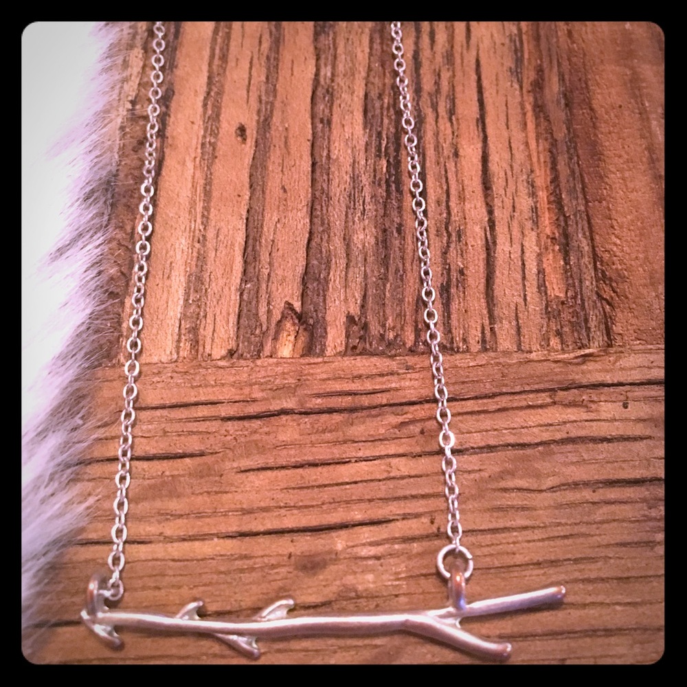 Silver Branch Necklace